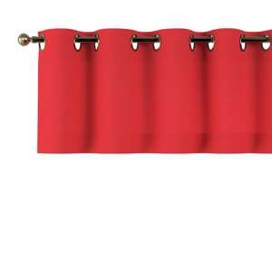 Dekoria Krátky záves na kolieskach, červená, 390 x 40 cm, Loneta, 133-43