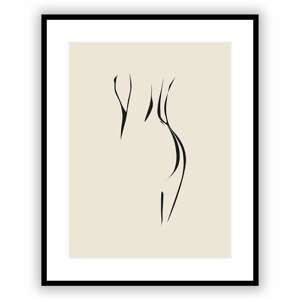 Dekoria Obraz Nude Line I 40 x 50 cm, 40 x 50 cm