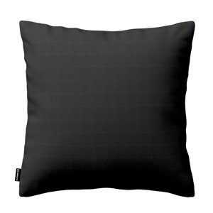 Dekoria Karin - jednoduchá obliečka, čierna, 50 x 50 cm, Loneta, 133-06