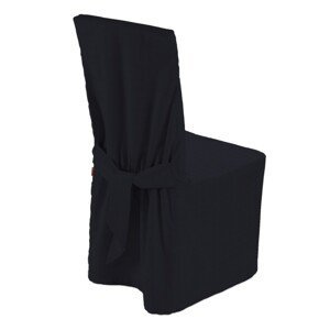 Dekoria Návlek na stoličku, čierna, 45 x 94 cm, Loneta, 133-06