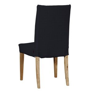 Dekoria Návlek na stoličku Henriksdal (krátky), čierna, návlek na stoličku Henriksdal - krátky, Loneta, 133-06