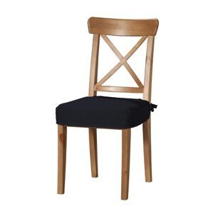 Dekoria Sedák na stoličku Ingolf, čierna, návlek na stoličku Inglof, Loneta, 133-06