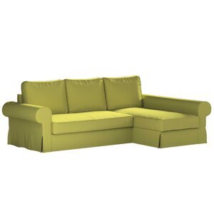 Dekoria Poťah na sedačku Backabro (rozkladacia) s ležadlom, zelená, poťah na sedačku Backabro (rozkladacia) s ležadlom, Living Velvet, 704-78