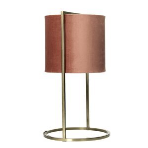 Dekoria Stolová lampa Santos Pink, 25 x 45 cm
