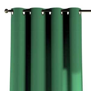 Dekoria Záves s kolieskami, fľašovo zelená, 130 × 260 cm, Loneta, 133-18