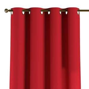 Dekoria Záves s kolieskami, červená - Scarlet red, 130 × 260 cm, Cotton Panama, 702-04