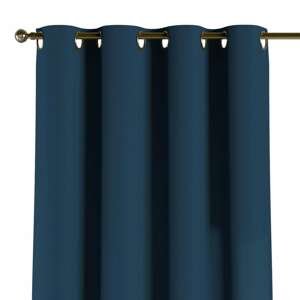 Dekoria Záves s kolieskami, modrá morská, 130 × 260 cm, Cotton Panama, 702-30