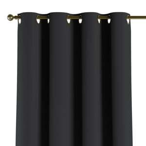 Dekoria Záves zatemňujúci s kolieskami, čierna, 140 × 260 cm, Blackout - zatemňujúca, 269-99