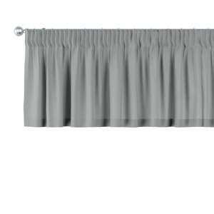 Dekoria Krátky záves na riasiacej páske, sivá, 390 x 40 cm, Loneta, 133-24