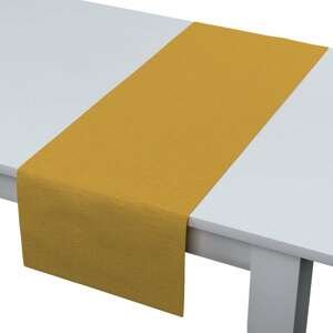 Dekoria Štóla na stôl, žltá, 40 x 130 cm, Linen, 159-13
