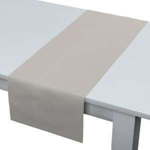 Dekoria Štóla na stôl, sivo-béžová, 40 x 130 cm, Linen, 159-15