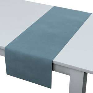 Dekoria Štóla na stôl, modrá, 40 x 130 cm, Crema, 179-28