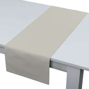 Dekoria Štóla na stôl, svetlo sivá, 40 × 130 cm, Cotton Panama, 702-31