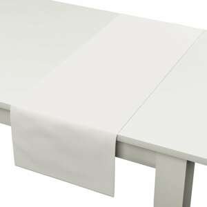 Dekoria Štóla na stôl, snehovo biela, 40 x 130 cm, Cotton Panama, 702-34