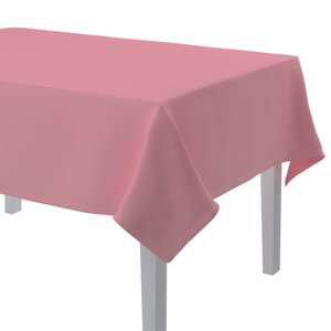 Dekoria Obrus na stôl obdĺžnikový, špinavá ružová, 130 × 130 cm, Loneta, 133-62