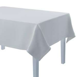 Dekoria Obrus na stôl obdĺžnikový, saténová teplá biela, 130 × 130 cm, Comics, 139-00