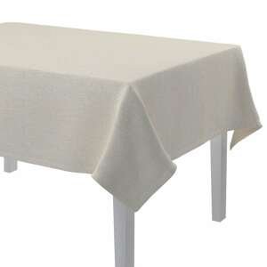 Dekoria Obrus na stôl obdĺžnikový, ecru, 130 × 130 cm, Imperia Premium, 144-07