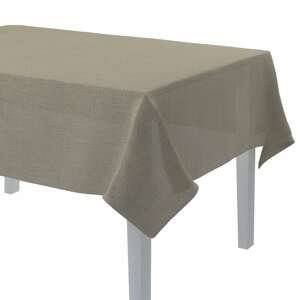 Dekoria Obrus na stôl obdĺžnikový, tmavo béžová, 130 × 130 cm, Alara Premium, 145-01