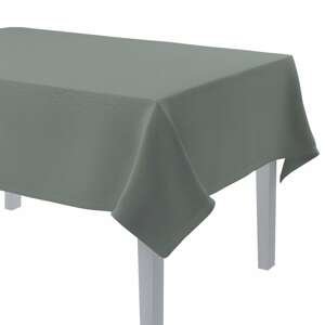 Dekoria Obrus na stôl obdĺžnikový, svetlo šedá, 130 × 130 cm, Linen, 159-10