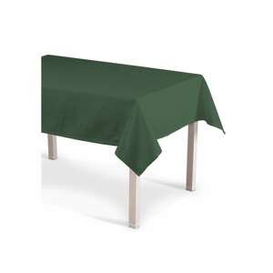 Dekoria Obrus na stôl obdĺžnikový, zelená, 130 × 130 cm, Cotton Panama, 702-06