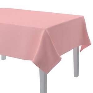 Dekoria Obrus na stôl obdĺžnikový, púdrovo ružová, 130 × 160 cm, Loneta, 133-39