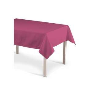 Dekoria Obrus na stôl obdĺžnikový, ružová, 130 × 160 cm, Loneta, 133-60
