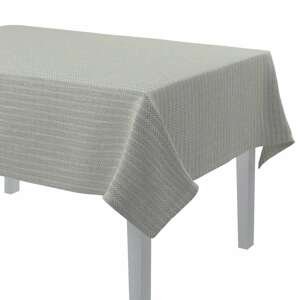 Dekoria Obrus na stôl obdĺžnikový, strieborná šedá, 130 × 160 cm, Imperia Premium, 144-10