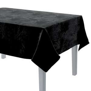 Dekoria Obrus na stôl obdĺžnikový, Sort, 130 × 160 cm, Velvet, 704-17