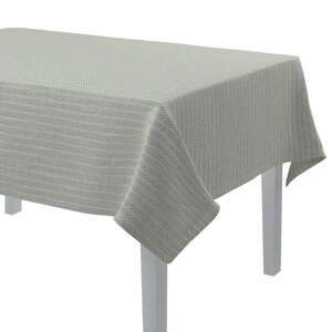 Dekoria Obrus na stôl obdĺžnikový, strieborná šedá, 130 × 180 cm, Imperia Premium, 144-10