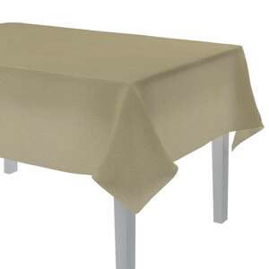Dekoria Obrus na stôl obdĺžnikový, svetlo béžová, 130 × 210 cm, Alara Premium, 145-00