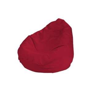 Dekoria Poťah na sedací vak bez výplne, červená - Scarlet red, vak Ø50 x 85 cm, Cotton Panama, 702-04