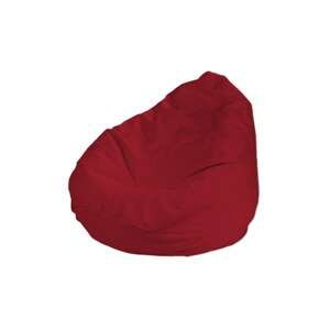 Dekoria Poťah na sedací vak bez výplne, červená, vak Ø50 x 85 cm, Etna, 705-60