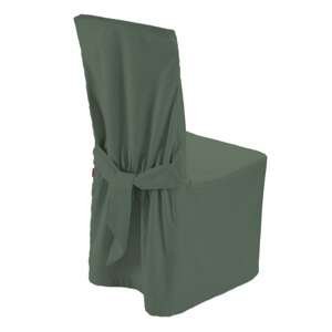 Dekoria Návlek na stoličku, matná zelená, 45 x 94 cm, Linen, 159-08