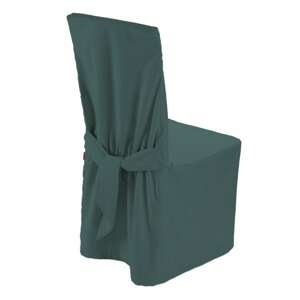 Dekoria Návlek na stoličku, matná smaragdová zelená, 45 x 94 cm, Linen, 159-09