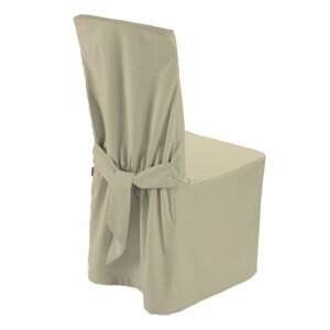 Dekoria Návlek na stoličku,   krémová ženilka, 45 × 94 cm, Living, 161-33