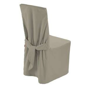 Dekoria Návlek na stoličku, béžovo-šedá, 45 × 94 cm, Living, 161-52