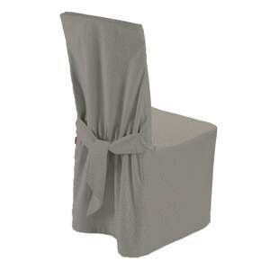 Dekoria Návlek na stoličku, sivá ženilka, 45 × 94 cm, Living, 161-57