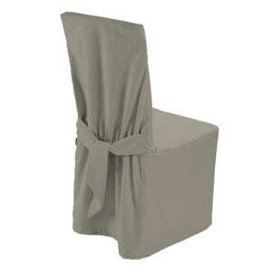 Dekoria Návlek na stoličku, šedo - béžový šenil, 45 x 94 cm, City, 704-80