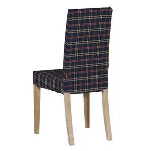Dekoria Návlek na stoličku Harry (krátky), modro - červené káro, návlek na stoličku Harry krátky, Bristol, 142-68