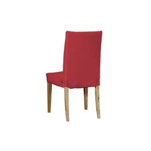 Dekoria Návlek na stoličku Henriksdal (krátky), červená, návlek na stoličku Henriksdal - krátky, Quadro, 136-19