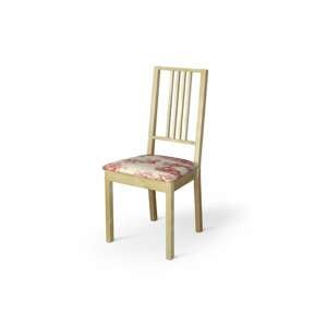 Dekoria Poťah na stoličku Börje, bordový vzor na svetlobéžovom podklade, poťah na stoličku Börje, Avinon, 132-15