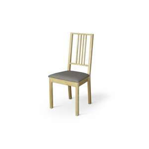 Dekoria Poťah na stoličku Börje, sivo-biele malé káro, poťah na stoličku Börje, Quadro, 136-10