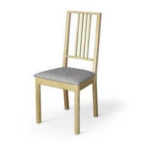 Dekoria Poťah na stoličku Börje, geometrické sivé vzory, poťah na stoličku Börje, Sunny, 143-45