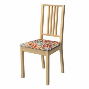 Dekoria Poťah na stoličku Börje, czerwono-niebieski, poťah na stoličku Börje, Intenso Premium, 144-30