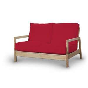 Dekoria Poťah na sedačku Lillberg (nerozkladacia, pre 2 osoby), červená - Scarlet red, Poťah na sedačku Lillberg - pre 2 osoby, Cotton Panama, 702-04