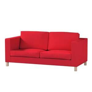 Dekoria Poťah na sedačku Karlanda (rozkladacia,krátky), červená - Scarlet red, Poťah na sedačku Karlanda rozkladacia, Cotton Panama, 702-04