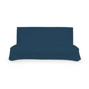 Dekoria Poťah na sedačku Beddinge s dvoma obliečkami na vankúše, modrá morská, poťah na sedačku Beddinge, Cotton Panama, 702-30