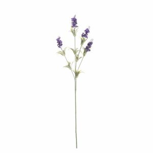 Dekoria Kvet levandule 61cm dark, 10 x 5 x 61 cm