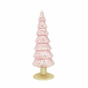 Dekoria Dekorácia Pink Chritmas Tree 28cm, 9 x 28 cm