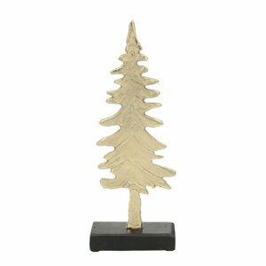 Dekoria Dekorácia Gold Fir 31cm, 12 x 6 x 31 cm